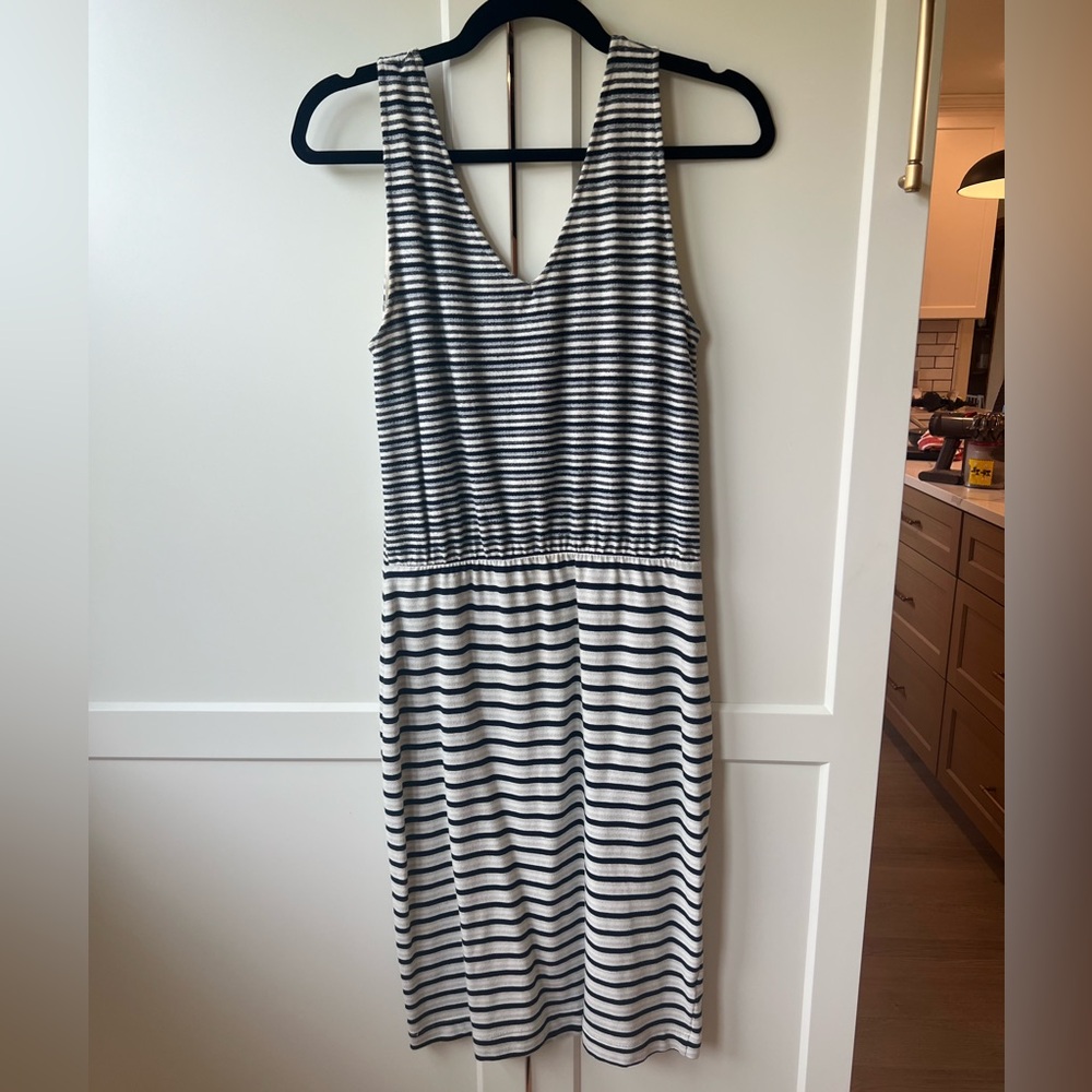 Three Dots Striped Dress